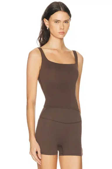 NikeSKIMS Matte Square Neck Tank Top | Thumbnail 2 NikeSKIMS Matte Square Neck Tank Top | Thumbnail 2