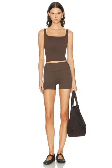 NikeSKIMS Matte Square Neck Tank Top | Thumbnail 4 NikeSKIMS Matte Square Neck Tank Top | Thumbnail 4