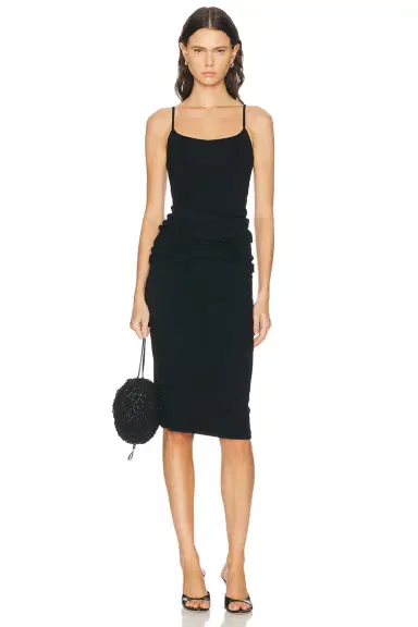 TOTEME Draped Slip Dress | Thumbnail 1 TOTEME Draped Slip Dress | Thumbnail 1