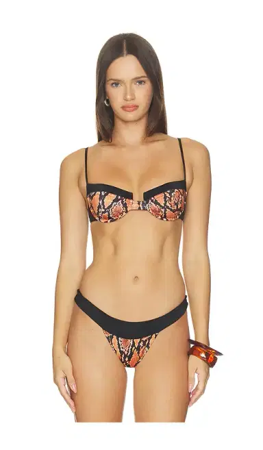 Indah Fiona Printed Underwire Bikini Top | Thumbnail 1 Indah Fiona Printed Underwire Bikini Top | Thumbnail 1