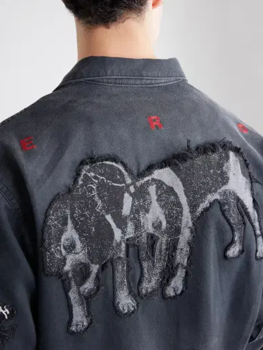 Enfants Riches Déprimés Chiens De Chasse Denim Jacket - Men | Thumbnail 5 Enfants Riches Déprimés Chiens De Chasse Denim Jacket - Men | Thumbnail 5