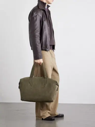 Métier Nomad All Day Suede Weekend Bag - Men | Thumbnail 2 Métier Nomad All Day Suede Weekend Bag - Men | Thumbnail 2