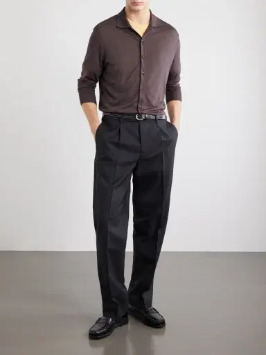 Altea Julius Lyocell and Cotton-Blend Jersey Shirt - Men | Thumbnail 2 Altea Julius Lyocell and Cotton-Blend Jersey Shirt - Men | Thumbnail 2