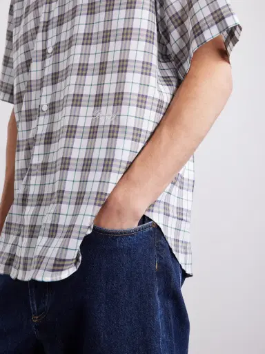 Burberry Radmar Checked Cotton Shirt - Men | Thumbnail 5 Burberry Radmar Checked Cotton Shirt - Men | Thumbnail 5