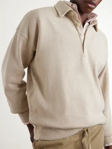 Polo Ralph Lauren Ribbed Cotton-Blend Polo Shirt - Men | Thumbnail 5 Polo Ralph Lauren Ribbed Cotton-Blend Polo Shirt - Men | Thumbnail 5