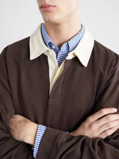 Frame Cotton-Jersey Polo Shirt - Men | Thumbnail 5 Frame Cotton-Jersey Polo Shirt - Men | Thumbnail 5