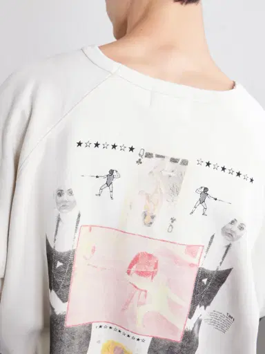 Enfants Riches Déprimés Boy Hurt in Duel Printed Cotton-Jersey Sweatshirt - Men | Thumbnail 6 Enfants Riches Déprimés Boy Hurt in Duel Printed Cotton-Jersey Sweatshirt - Men | Thumbnail 6