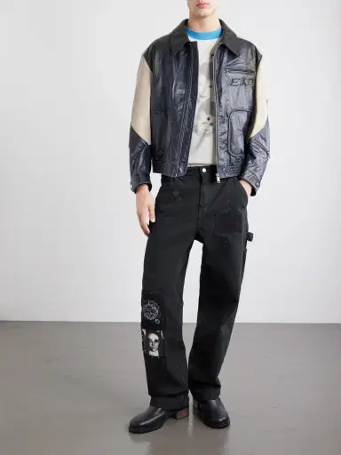 Enfants Riches Déprimés Combaittimento Leather Jacket - Men | Thumbnail 2 Enfants Riches Déprimés Combaittimento Leather Jacket - Men | Thumbnail 2