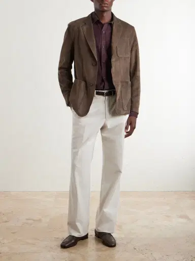 Canali Cotton-Corduroy Shirt - Men | Thumbnail 2 Canali Cotton-Corduroy Shirt - Men | Thumbnail 2