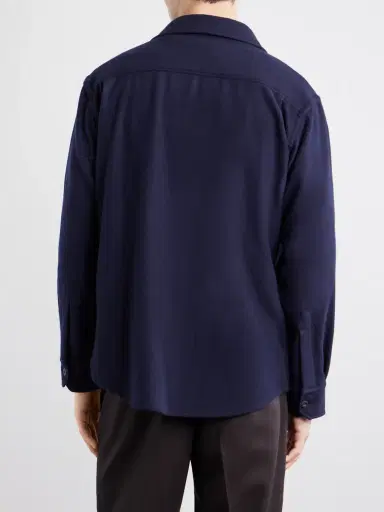 Caruso Brushed Wool Overshirt - Men | Thumbnail 4 Caruso Brushed Wool Overshirt - Men | Thumbnail 4