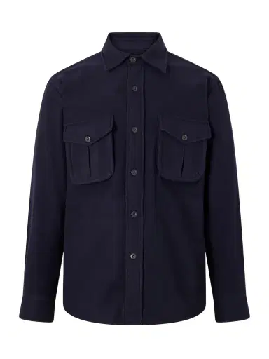 Caruso Brushed Wool Overshirt - Men | Thumbnail 1 Caruso Brushed Wool Overshirt - Men | Thumbnail 1