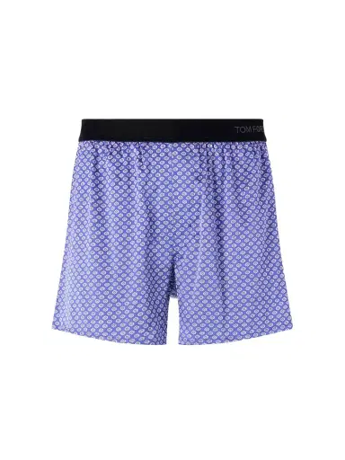 Tom Ford Printed Stretch-Silk Satin Boxer Briefs - Men | Thumbnail 1 Tom Ford Printed Stretch-Silk Satin Boxer Briefs - Men | Thumbnail 1