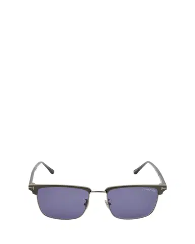 Tom Ford Men's FT0997-Hudson Half-Rim Square Sunglasses | Thumbnail 1 Tom Ford Men's FT0997-Hudson Half-Rim Square Sunglasses | Thumbnail 1