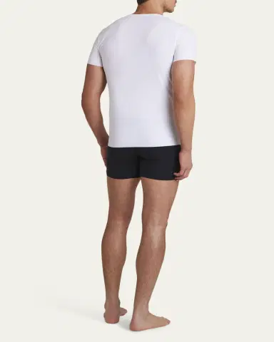 Commando Men's Original Microfiber Crewneck T-Shirt | Thumbnail 3 Commando Men's Original Microfiber Crewneck T-Shirt | Thumbnail 3
