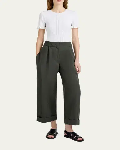 Proenza Schouler White Label Talla Wide-Leg Pants | Thumbnail 2 Proenza Schouler White Label Talla Wide-Leg Pants | Thumbnail 2