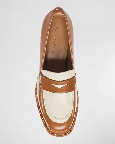 Bernardo Natalie Platform Loafer | Thumbnail 4 Bernardo Natalie Platform Loafer | Thumbnail 4