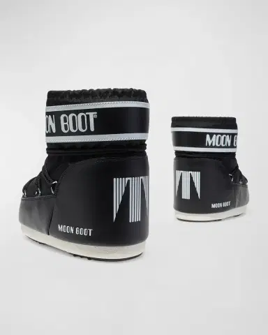 Moon Boot Icon Nylon Ankle Snow Boots | Thumbnail 4 Moon Boot Icon Nylon Ankle Snow Boots | Thumbnail 4