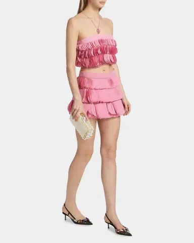 AMUR Jazzlyn Appliqué Mini Skirt | Thumbnail 2 AMUR Jazzlyn Appliqué Mini Skirt | Thumbnail 2