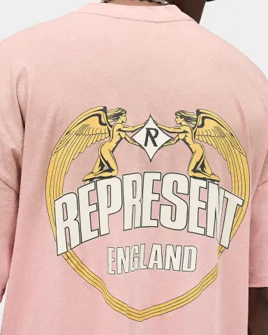 Represent Men's Angel Border Boxy-Fit T-Shirt | Thumbnail 6 Represent Men's Angel Border Boxy-Fit T-Shirt | Thumbnail 6