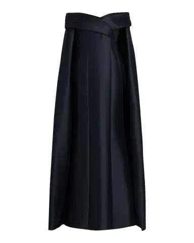 Badgley Mischka Off-Shoulder Cape Mermaid Gown | Thumbnail 1 Badgley Mischka Off-Shoulder Cape Mermaid Gown | Thumbnail 1