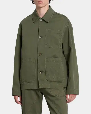 JW Anderson Mens Patch-Pocket Blouson Jacket | Thumbnail 4 JW Anderson Mens Patch-Pocket Blouson Jacket | Thumbnail 4