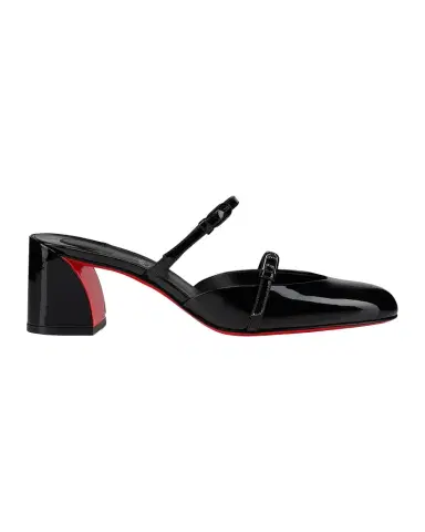 Christian Louboutin 55mm Jane Nina Patent Leather Mary Jane Mule Pumps | Thumbnail 1 Christian Louboutin 55mm Jane Nina Patent Leather Mary Jane Mule Pumps | Thumbnail 1