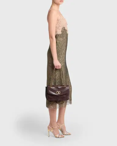 Valentino Garavani Djuna Medium Patchwork Chevron Shoulder Bag | Thumbnail 5 Valentino Garavani Djuna Medium Patchwork Chevron Shoulder Bag | Thumbnail 5