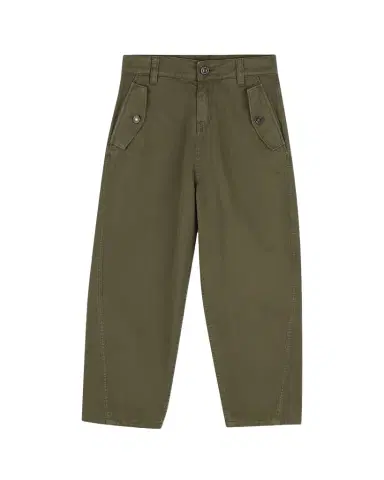 Givenchy Boy's Couture Seam Cotton Twill Trousers | Thumbnail 1 Givenchy Boy's Couture Seam Cotton Twill Trousers | Thumbnail 1