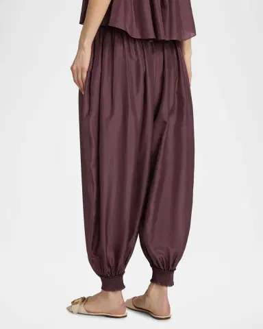 Zimmermann Aster Silk Harem Pants | Thumbnail 3 Zimmermann Aster Silk Harem Pants | Thumbnail 3