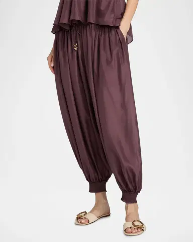 Zimmermann Aster Silk Harem Pants | Thumbnail 4 Zimmermann Aster Silk Harem Pants | Thumbnail 4