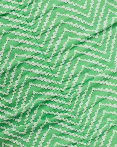 Milly Verde Chevron One-Piece Swimsuit | Thumbnail 6 Milly Verde Chevron One-Piece Swimsuit | Thumbnail 6