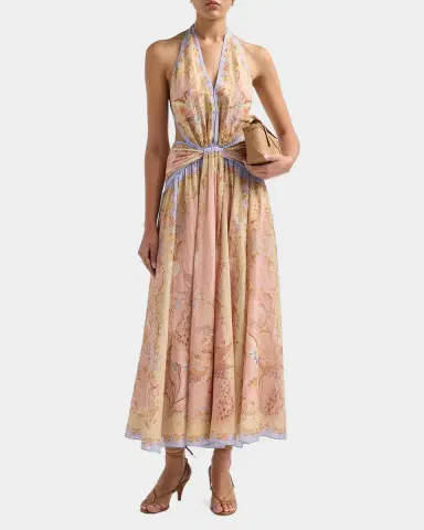 Zimmermann Indra Floral A-Line Maxi Dress | Thumbnail 2 Zimmermann Indra Floral A-Line Maxi Dress | Thumbnail 2
