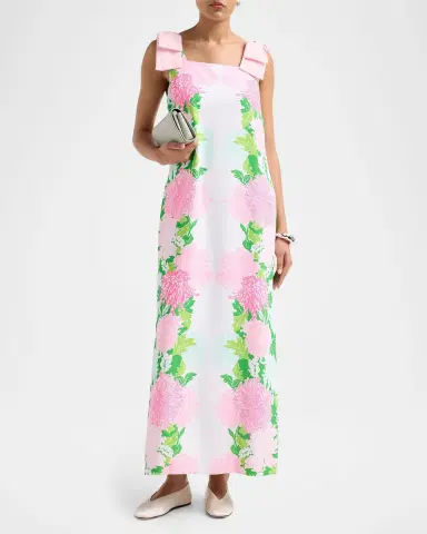 Lilly Pulitzer Bernice Botanical Shift Maxi Dress | Thumbnail 2 Lilly Pulitzer Bernice Botanical Shift Maxi Dress | Thumbnail 2