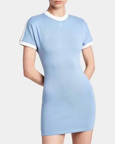 Versace La Vacanza Medusa Logo Stretch Cotton T-Shirt Dress | Thumbnail 6 Versace La Vacanza Medusa Logo Stretch Cotton T-Shirt Dress | Thumbnail 6