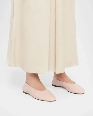 TOTEME Slip Leather Ballerina Flats | Thumbnail 2 TOTEME Slip Leather Ballerina Flats | Thumbnail 2