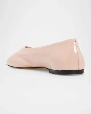 TOTEME Slip Leather Ballerina Flats | Thumbnail 4 TOTEME Slip Leather Ballerina Flats | Thumbnail 4