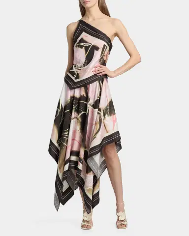 AMUR Lyra Scarf One-Shoulder Top | Thumbnail 2 AMUR Lyra Scarf One-Shoulder Top | Thumbnail 2