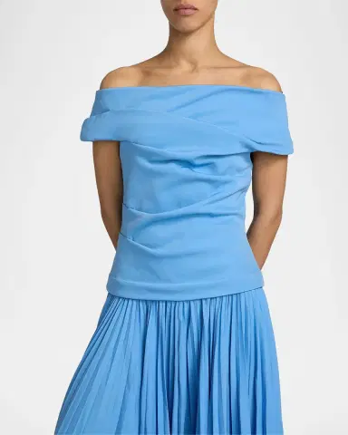 Acler Haileypark Off-The-Shoulder Drop-Waist Maxi Dress | Thumbnail 5 Acler Haileypark Off-The-Shoulder Drop-Waist Maxi Dress | Thumbnail 5