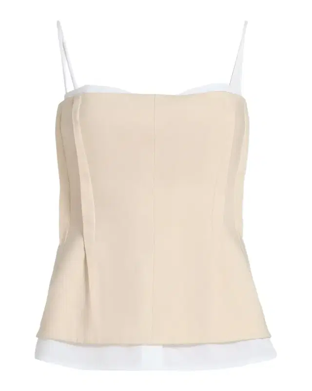 Cayden Linen Bustier Top Cayden Linen Bustier Top