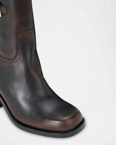 STAUD Brooklyn 75MM Leather Ankle Boots | Thumbnail 4 STAUD Brooklyn 75MM Leather Ankle Boots | Thumbnail 4