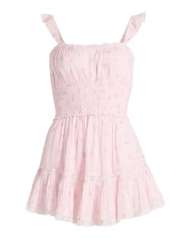 LoveShackFancy Maralina Floral Cotton Minidress | Thumbnail 1 LoveShackFancy Maralina Floral Cotton Minidress | Thumbnail 1
