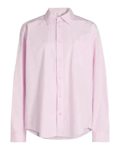 LoveShackFancy Hudley Striped Cotton Shirt | Thumbnail 1 LoveShackFancy Hudley Striped Cotton Shirt | Thumbnail 1