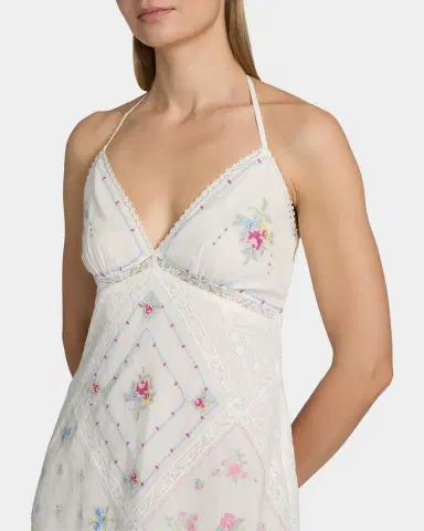 LoveShackFancy Elira Embroidered Cotton Minidress | Thumbnail 5 LoveShackFancy Elira Embroidered Cotton Minidress | Thumbnail 5