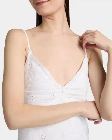 LoveShackFancy Peppy Eyelet Cotton Minidress | Thumbnail 5 LoveShackFancy Peppy Eyelet Cotton Minidress | Thumbnail 5