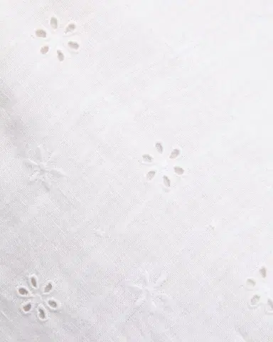 LoveShackFancy Peppy Eyelet Cotton Minidress | Thumbnail 6 LoveShackFancy Peppy Eyelet Cotton Minidress | Thumbnail 6