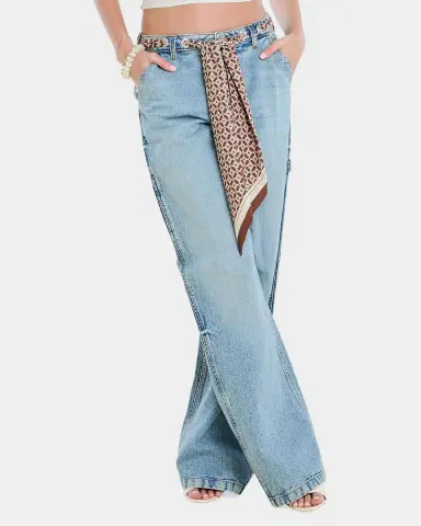 SEROYA Bond Sash Belt Baggy Jeans | Thumbnail 7 SEROYA Bond Sash Belt Baggy Jeans | Thumbnail 7