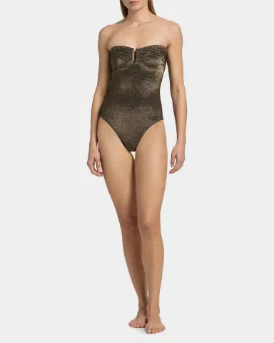 Ulla Johnson Monterey Strapless One-Piece Swimsuit | Thumbnail 2 Ulla Johnson Monterey Strapless One-Piece Swimsuit | Thumbnail 2