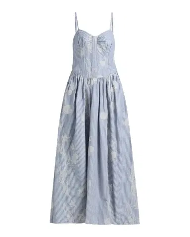 AMUR Bronte Embroidered Cotton-Blend Maxi Dress | Thumbnail 1 AMUR Bronte Embroidered Cotton-Blend Maxi Dress | Thumbnail 1