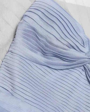 AMUR Bentley Pleated Draped Mini Dress | Thumbnail 6 AMUR Bentley Pleated Draped Mini Dress | Thumbnail 6