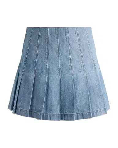 ALICE + OLIVIA Carter Denim Mini Skirt | Thumbnail 1 ALICE + OLIVIA Carter Denim Mini Skirt | Thumbnail 1